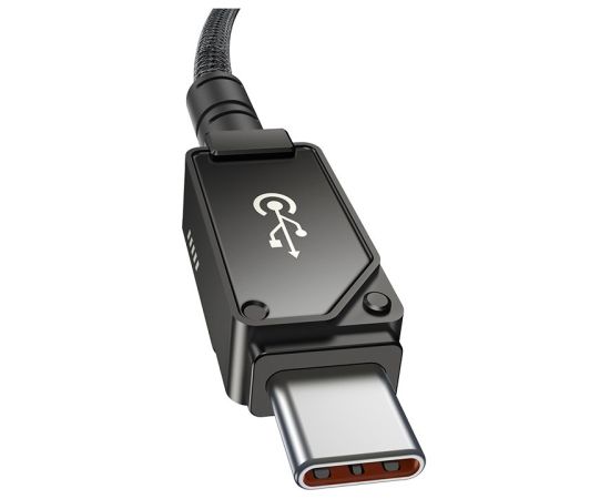 Baseus Unbreakable USB C to iP cable 1 m 20 W Black