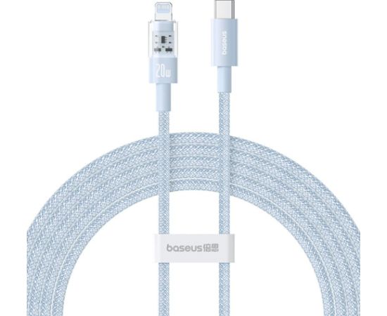 Baseus Gem USB-C to iP fast charging cable 2 m 20 W Blue