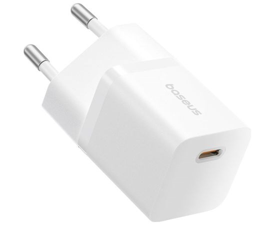 Baseus P10110909213-00 USB-C GaN5 mini 25W mains charger White