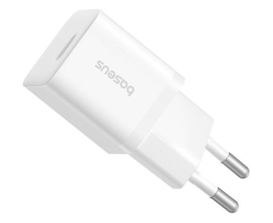 Baseus P10110909213-00 USB-C GaN5 mini 25W mains charger White