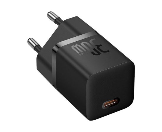 Baseus P10110902113-01 USB-C GaN5 mini 30W mains charger Black
