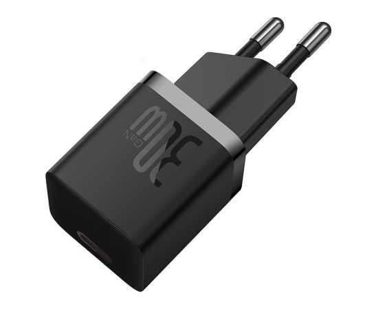 Baseus P10110902113-01 USB-C GaN5 mini 30W mains charger Black