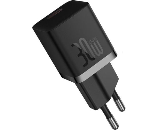 Baseus P10110902113-01 USB-C GaN5 mini 30W mains charger Black