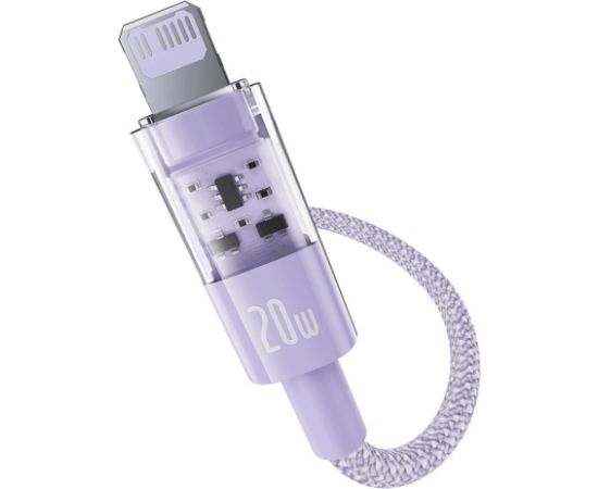 Baseus Gem USB-C to iP fast charging cable 1 m 20 W Purple