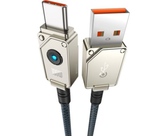 Baseus Unbreakable USB A to USB C cable 2 m 100 W White