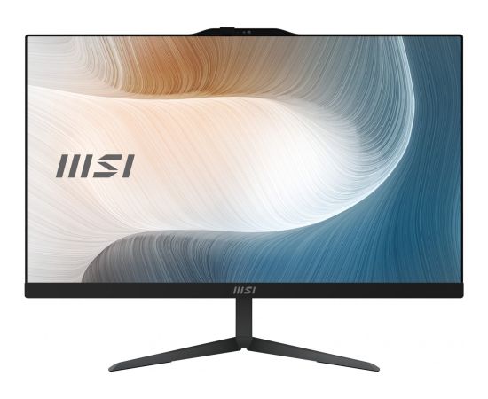 MSI AIO Modern AM242 1M-1219EU Core 5 120U  23,8" IPS LED FHD Non-Touch Anti-Glare 8GB SSD512GB M.2 AX211 WiFi 6E No Kb+M Windows 11 Pro Black