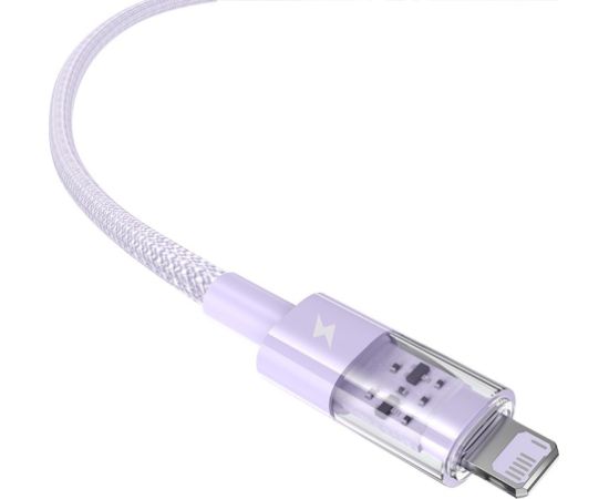 Baseus Gem USB to IP 2.4A fast charging cable 2 m Purple