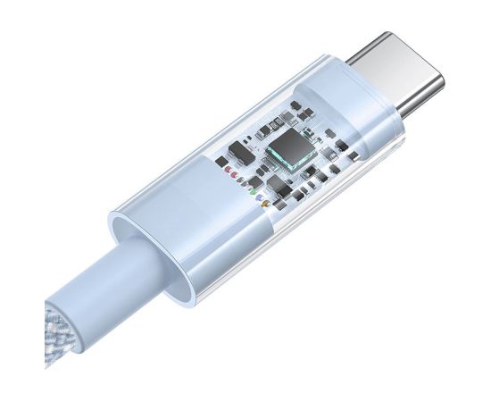 Baseus Gem USB A to USB C fast charging cable 1 m 100 W Blue
