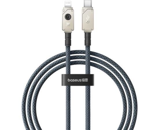 Baseus Unbreakable USB C to iP cable 1 m 20 W White