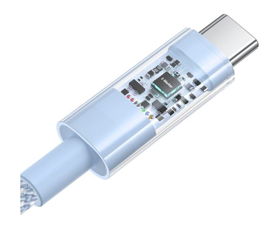 Baseus Gem USB C to USB C fast charging cable 2 m 100 W Blue