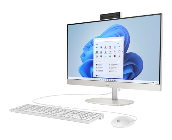 HP All-in-One 24-cr0061ny AMD Ryzen 5 7520U 23.8inch 16GB 512GB AMD Radeon Graphics W11H 1YR All In One Datori (AIO)