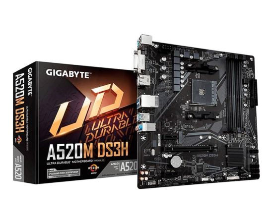 GIGABYTE A520M DS3H AC AM4 1xHDMI 1xDP