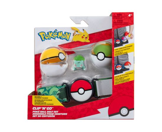 POKEMON W16 Clip ´N´ Go Poké bumbiņu jostas komplekts