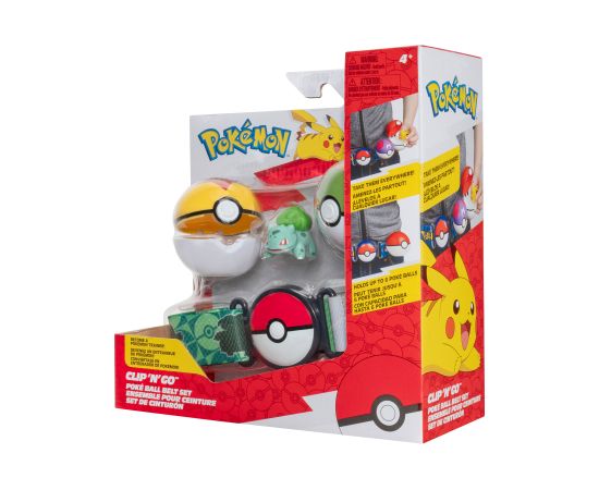 POKEMON W16 Clip ´N´ Go Poké bumbiņu jostas komplekts