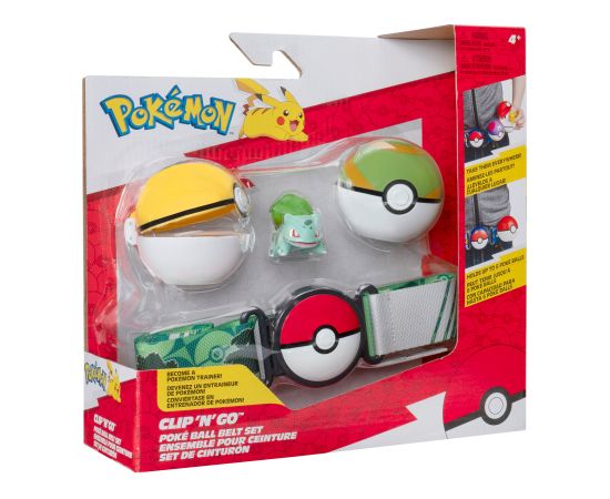POKEMON W16 Clip ´N´ Go Poké bumbiņu jostas komplekts
