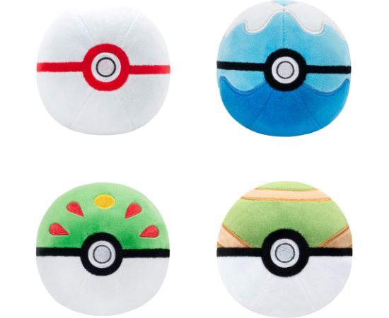 POKEMON W2 plīša rotaļlieta Poké Ball, 12 cm