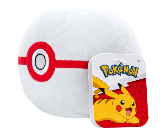 POKEMON W2 plīša rotaļlieta Poké Ball, 12 cm