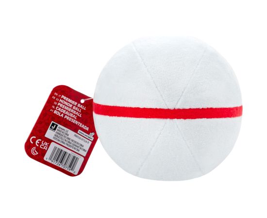 POKEMON W2 plīša rotaļlieta Poké Ball, 12 cm