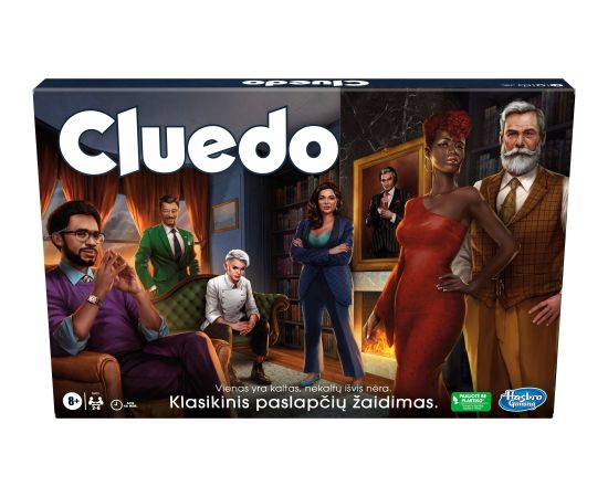 Hasbro CLUEDO настольная игра, классическая версия (на литовском яз.)