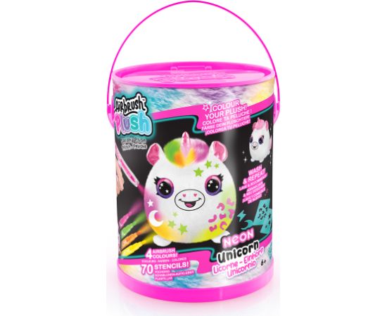 AIRBRUSH Plush - Neona Squish Pals krāsošanas komplekts