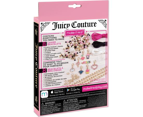 MAKE IT REAL Juisy Couture Маленький розовый набор браслетов