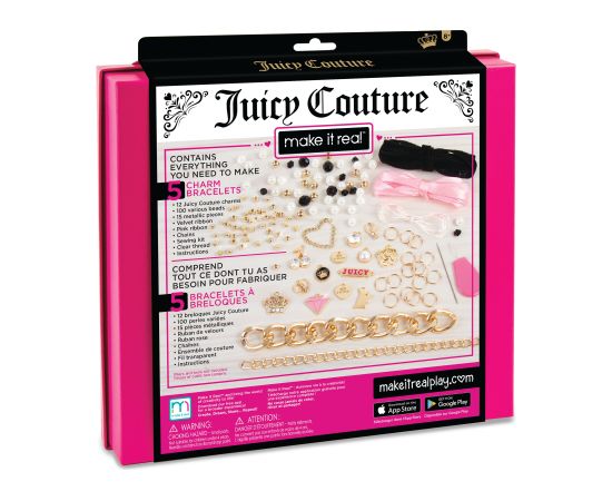 MAKE IT REAL Набор для создания ярких браслетов Juicy Couture