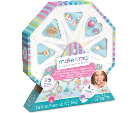 MAKE IT REAL DIY Rokassprādžu komplekts ar lūpu spīdumiem