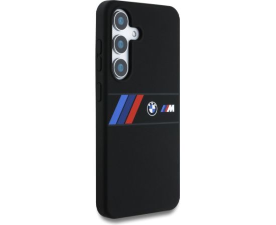 BMW Silicone Middle Tricolor Stripes MagSafe Aizsargapvalks Priekš Samsung Galaxy S25