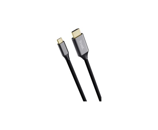 Video kabelis Trust Calyx USB-C Male - HDMI Male 2m Ultra HD 4K