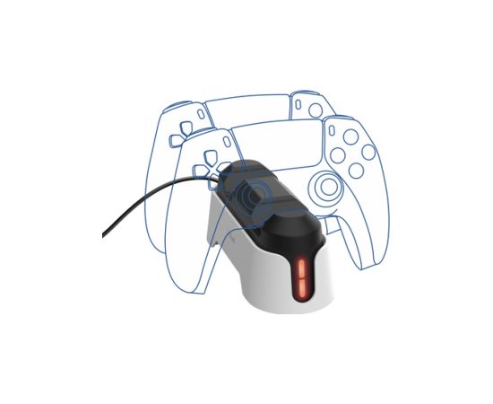Kontrolieru lādētājs Trust GXT228 Dual Charge Dock PS5