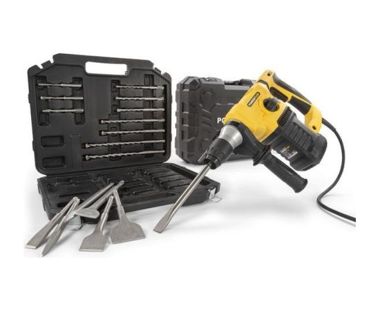 Perforators 1500W, 17 piederumi, POWX1199 POWERPLUS Перфоратори и отбойные молотки