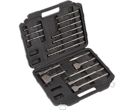 Perforators 1500W, 17 piederumi, POWX1199 POWERPLUS Перфоратори и отбойные молотки