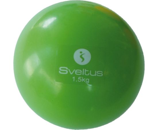 Weighted Ball SVELTUS 1,5kg D12,3cm Green
