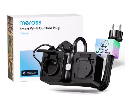 SMART HOME WI-FI PLUG/INDOOR/OUTD MOP320MA-EU MEROSS