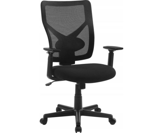 Krzesło biurowe Songmics Krzesło biurowe z siatki w połowie obrotu, obrotowe ergonomiczne krzesło z mechanizmem pochylenia, wyściełane z wewnętrznym sprę Офисные стулья