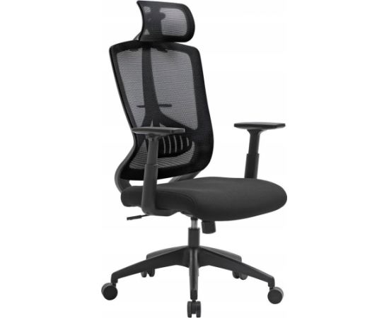 Krzesło biurowe Songmics Ergonomiczne biuro i krzesło biurkowe z podparciem lędźwiowym, obrotowe krzesło komputerowe z regulowanym zagłówkiem i podłokiet Офисные стулья