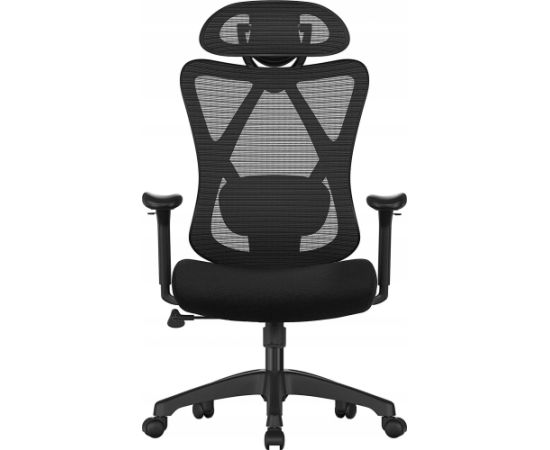 Krzesło biurowe Songmics Krzesło Biurowe, Ergonomiczne Krzesło Biurowe, Krzesło Komputerowe, Krzesło Siatkowe, Regulowane Podparcie Lędźwiowe I Zagłówek, Офисные стулья