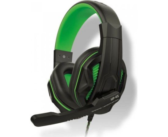 AUSTIŅAS HP STEELPLAY Wired Headset HP45 Black/Green XboxX