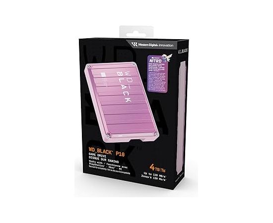 2,5" WD Black P10 Game Drive 4TB Pink