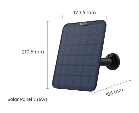 Reolink Solar Panel 2, black