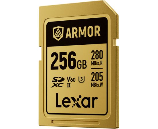 Lexar карта памяти SDXC 256GB Armor Gold UHS-II U3