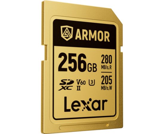 Lexar карта памяти SDXC 256GB Armor Gold UHS-II U3