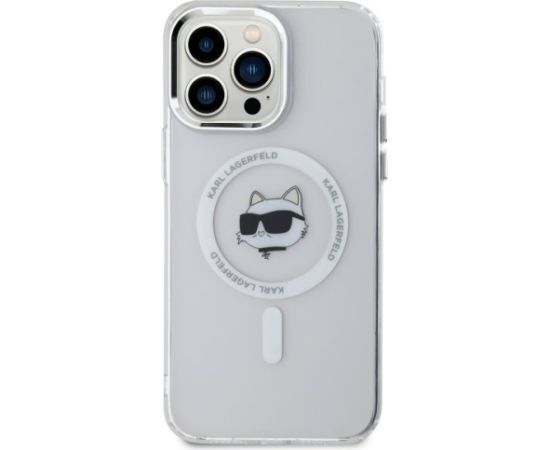 Karl Lagerfeld KLHMP13XHLSCHH IML Metal Choupette Head Чехол для Apple iPhone 13 Pro Max