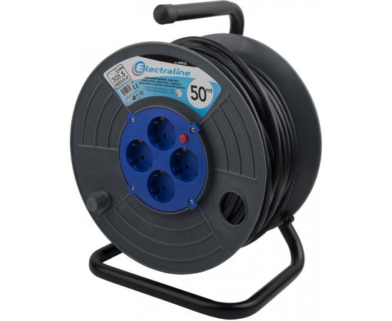 Electraline 49035 Spole Pagarinātājs 50M Strāvas pagarinātāji