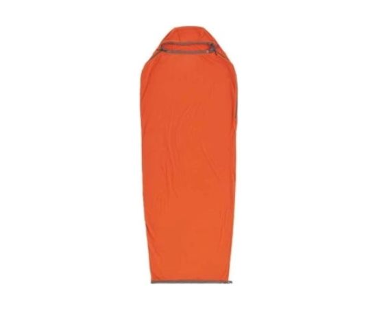 Sea To Summit Reactor Sleeping Bag Liner - Mummy W/ Drawcord- compact- orange