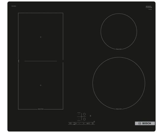 Bosch Serie 4 PVS61RBB5E hob Black Built-in 60 cm Zone induction hob 4 zone(s)