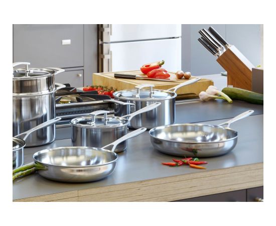 DEMEYERE Industry 5 24 CM Silver steel pan