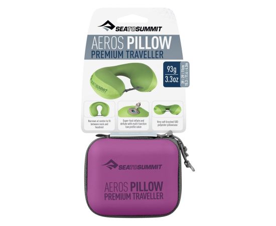 Pillow SEA TO SUMMIT Aeros Premium Traveller Magenta