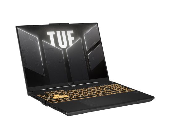 ASUS TUF Gaming F16 FX607VU-I5165 Core 5 210H 16.0" FHD+ 144Hz Value IPS-level 300nits AG 16GB DDR5 SSD512 GeForce RTX 4050 6GB LAN WLAN+BT Cam720p 56Wh NoOS Mecha Gray