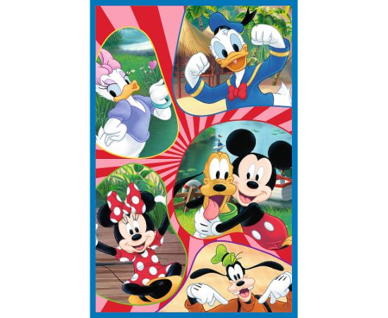 TREFL DISNEY MICKEY MOUSE Pužļu komplekts Mickey Mouse komanda, 3x80 gab.